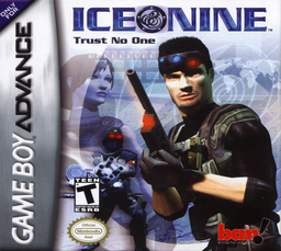 Ice Nine box art for GameBoy Advance